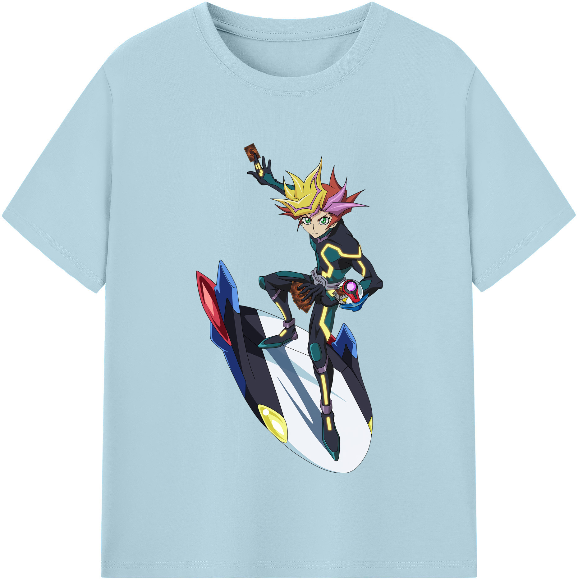 （画像用） 遊☆戯☆王 Yu-Gi-Oh! 綿100％半袖Tシャツ（フロントプリント）